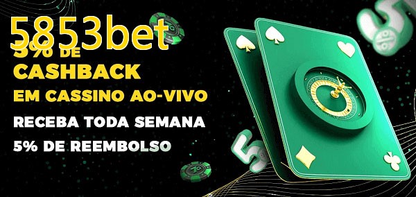 Promoções do cassino ao Vivo 5853bet